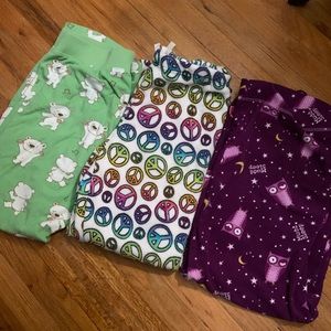 Fleece pj pant bundle